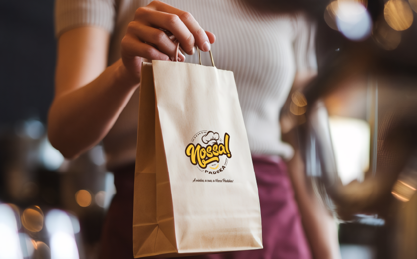 identidade visual da nossa padoka de almirante tamandare